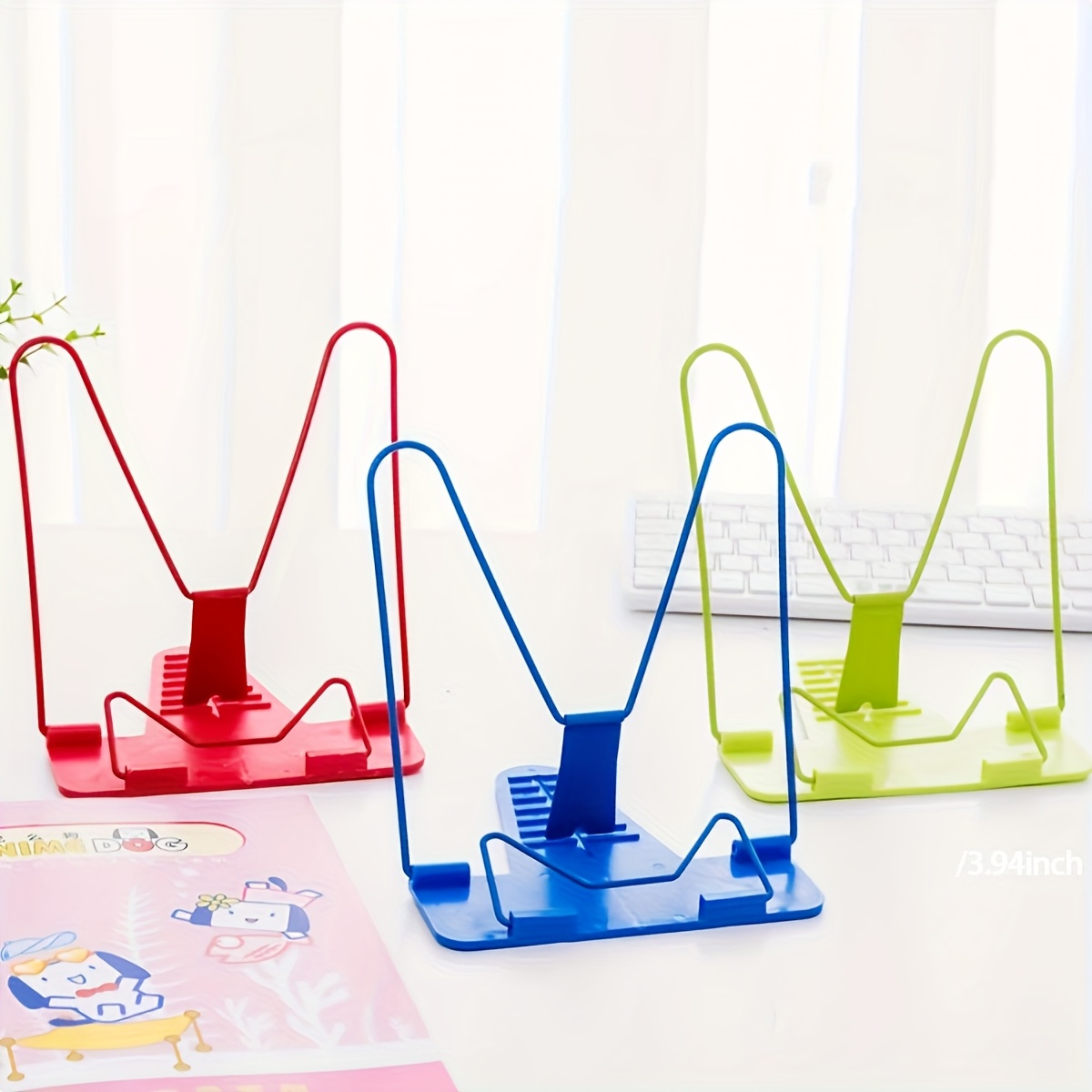 Tablet Stand Accessories - Складная настольная подставка для книг, регулируемый