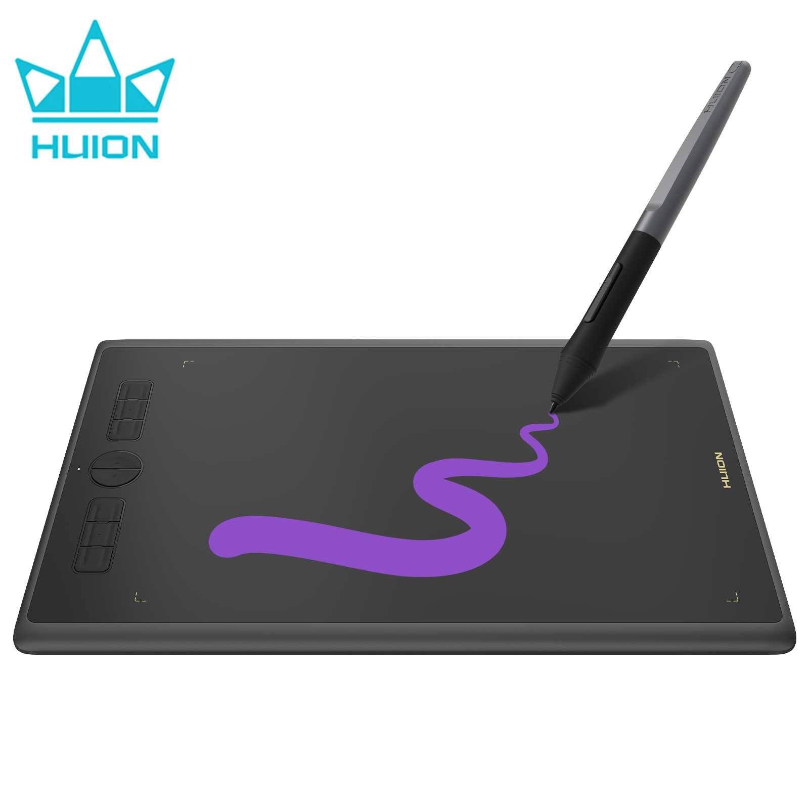 Huion Tablet Accessories - Графический планшет HUION H610X 10x6 дюймов,