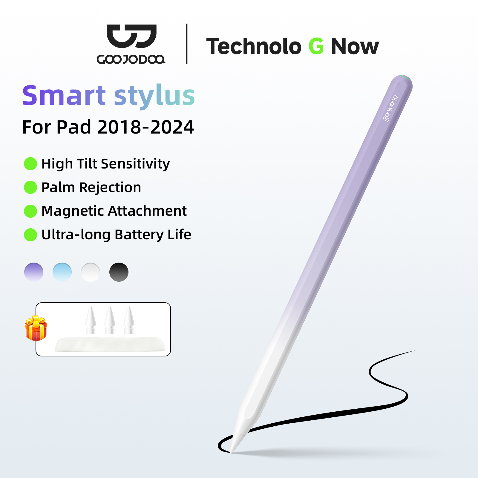 Tablet Accessories Kids - GOOJODOQ для Apple Pencil 2 для