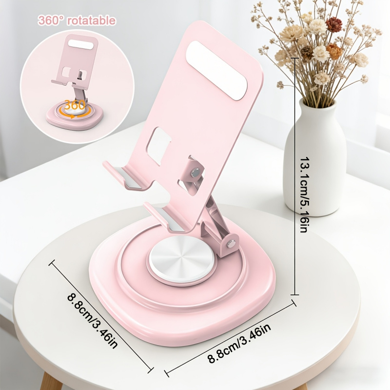 Tablet Stand Accessories - Настольная металлическая вращающаяся подставка для телефона