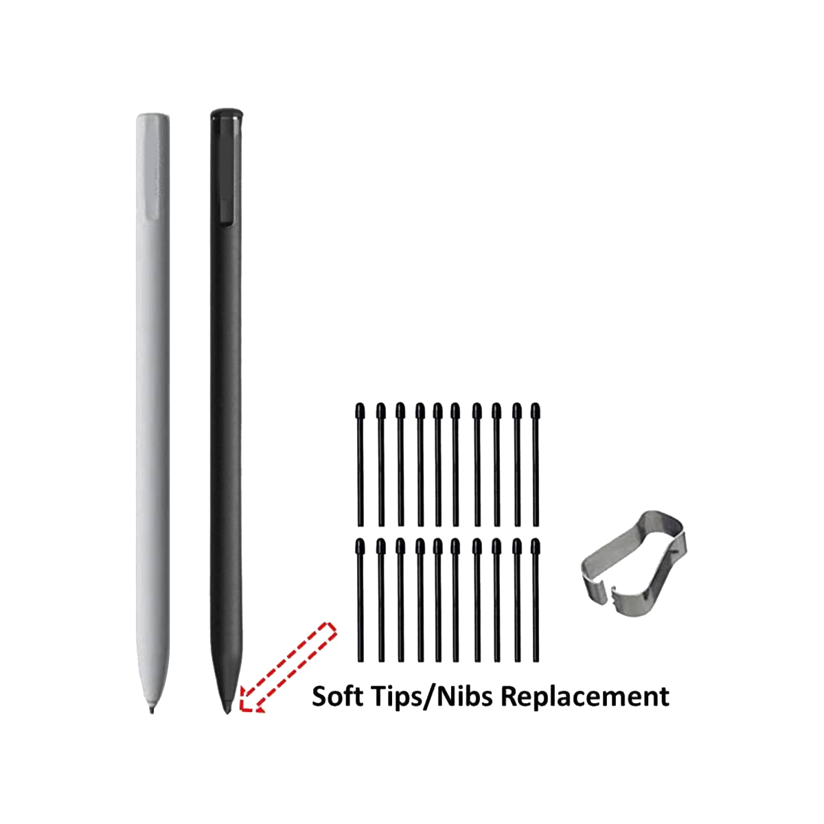 (20 шт.) наконечники/наконечни – обзор и цена Tablet Stylus Accessories