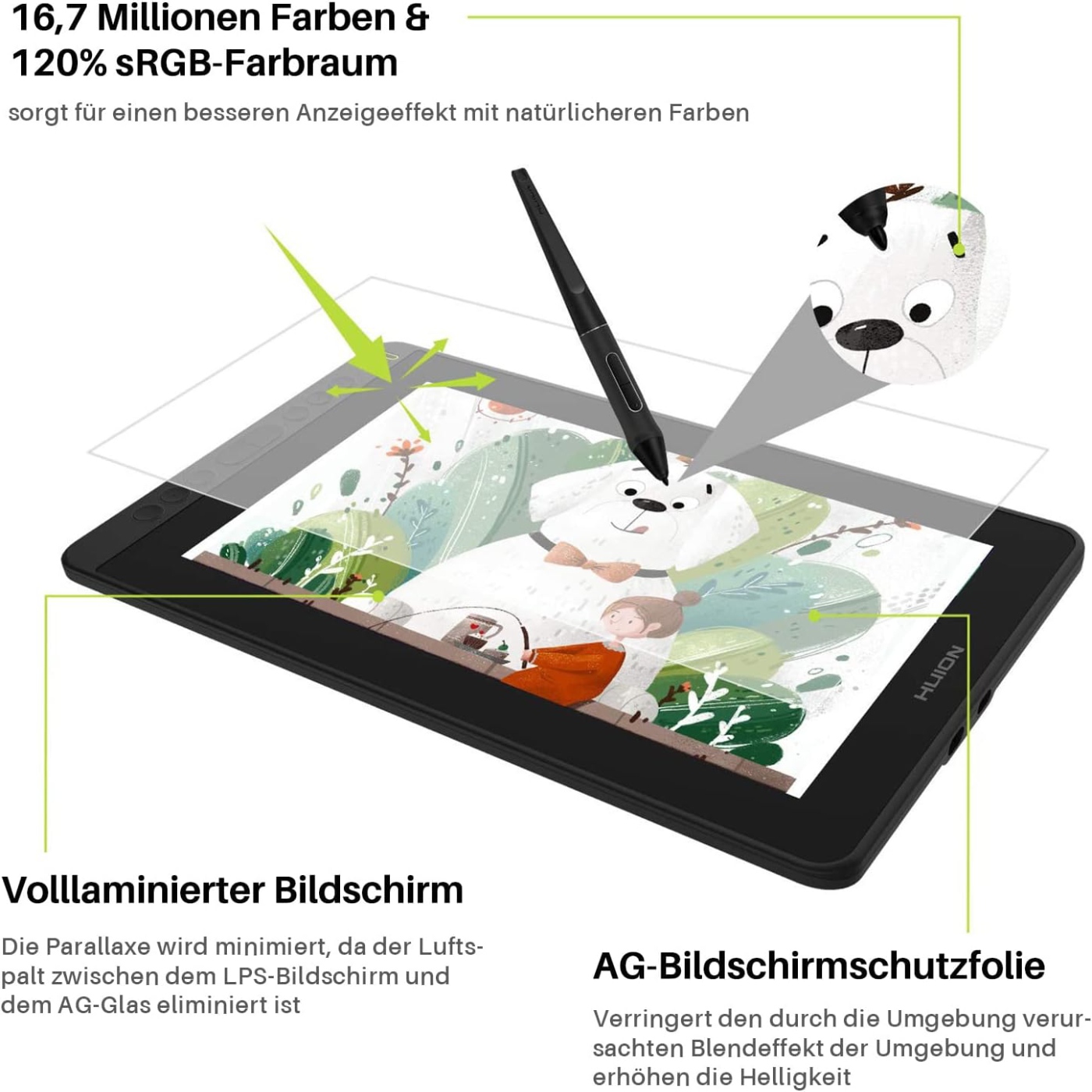 Графический планшет HUION Kamv – обзор и цена Huion Tablet Accessories