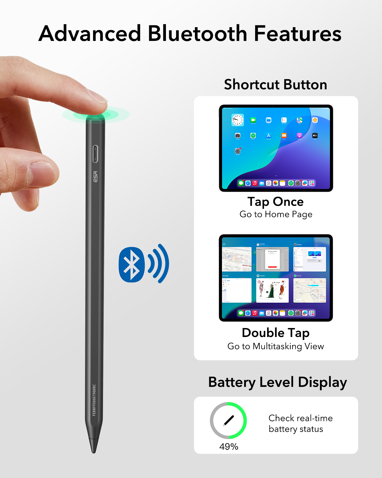 Стилус ESR для iPad, совместим – обзор и цена Tablet Accessories Kids