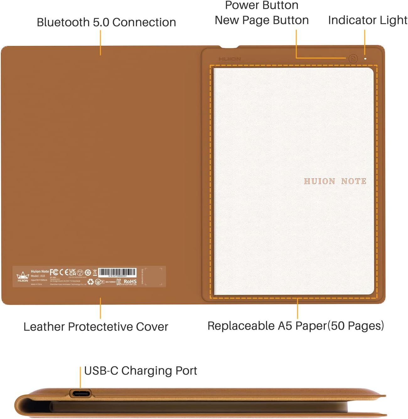 Huion Note 2 em 1, цифровой бл – обзор и цена Huion Tablet Accessories