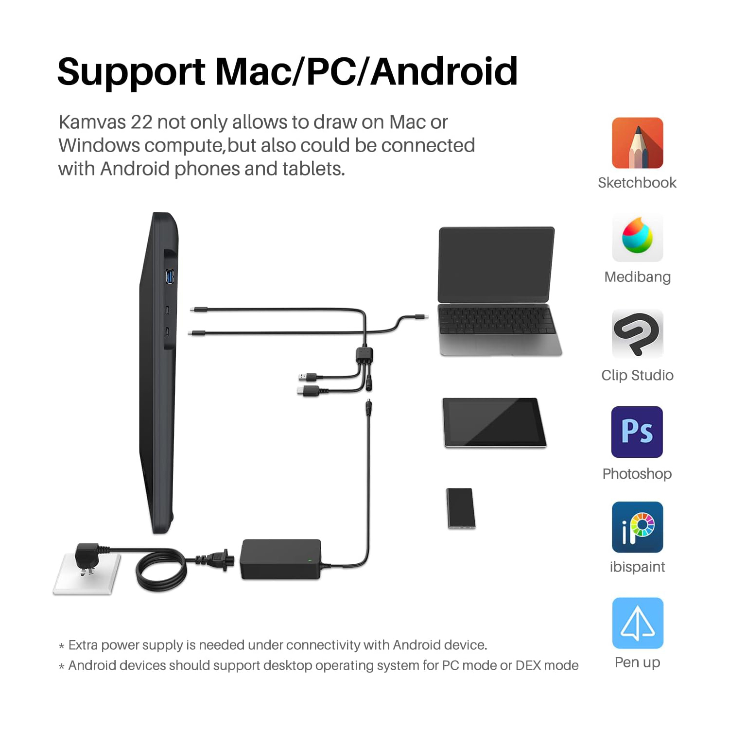 Графический планшет Huion Kamv – обзор и цена Huion Tablet Accessories