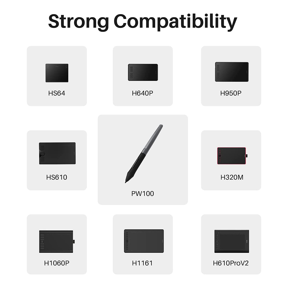 Цифровой Стилус HUION PW100 дл – обзор и цена Huion Tablet Accessories