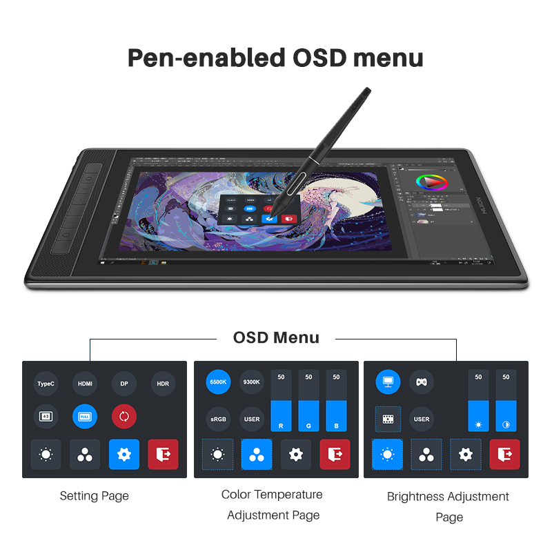 Графический планшет HUION KAMV – обзор и цена Huion Tablet Accessories