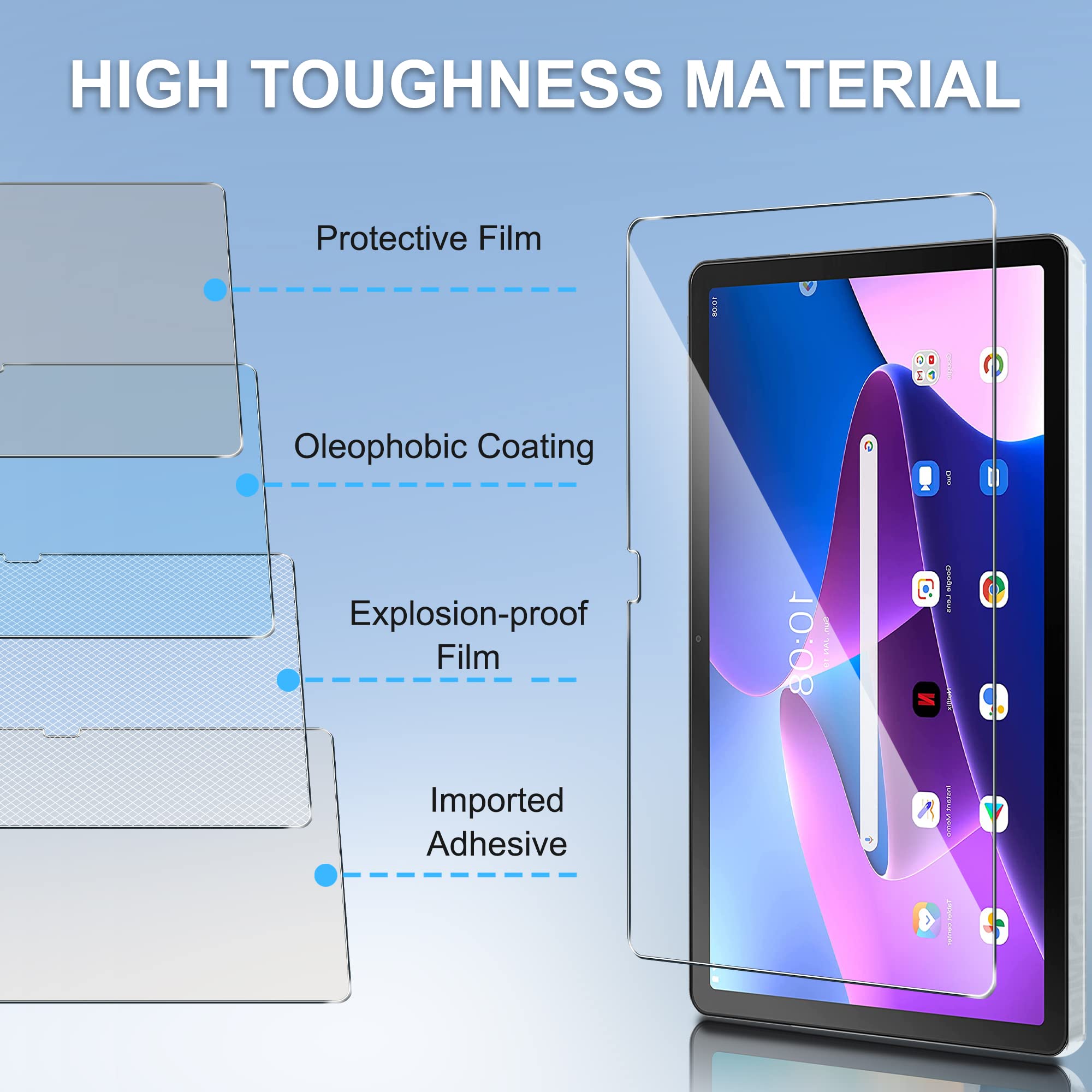 2 шт. пленка из закаленного ст – обзор и цена Oukitel Tablet Accessories