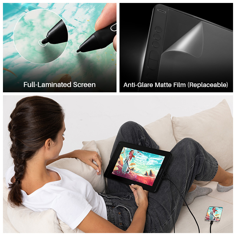 HUION Kamvas 12 графический пл – обзор и цена Huion Tablet Accessories