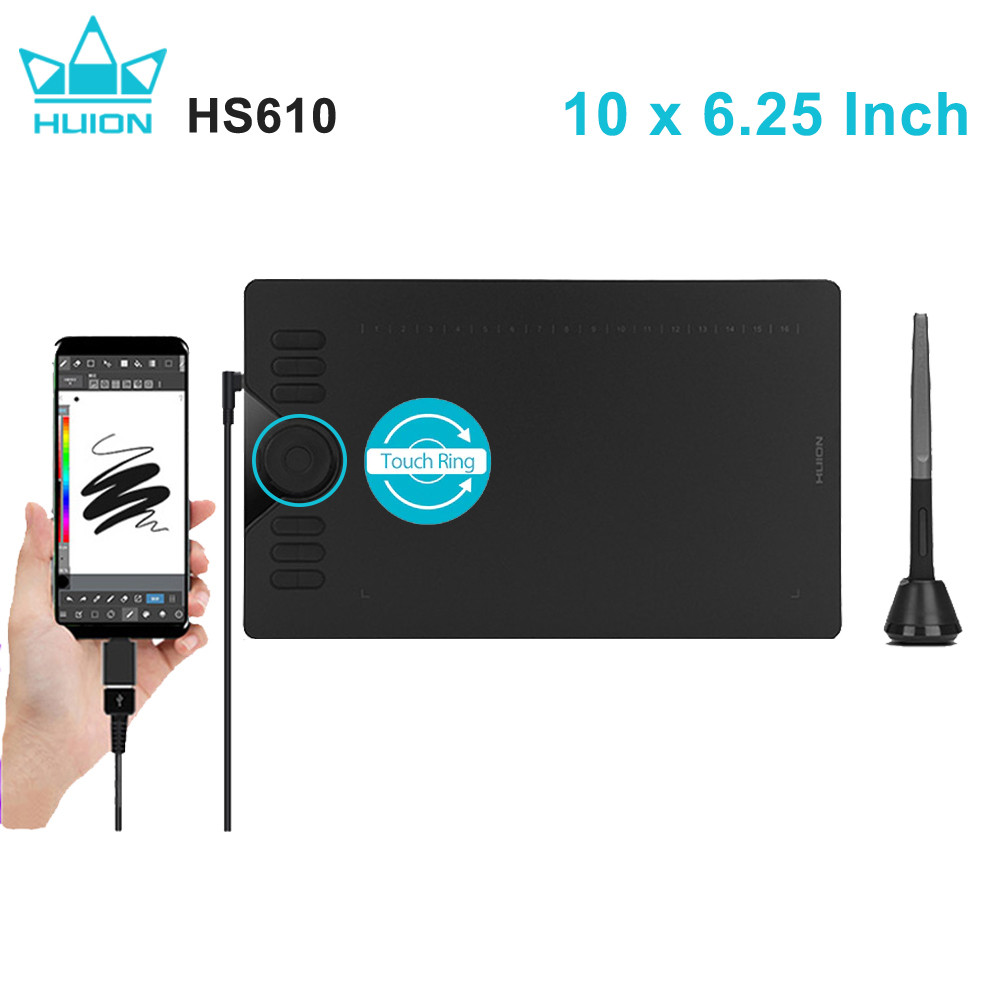 HUION HS610 Графические планше – обзор и цена Huion Tablet Accessories