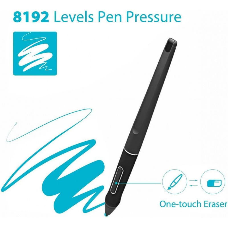 Пассивная ручка PW507, совмест – обзор и цена Huion Tablet Accessories