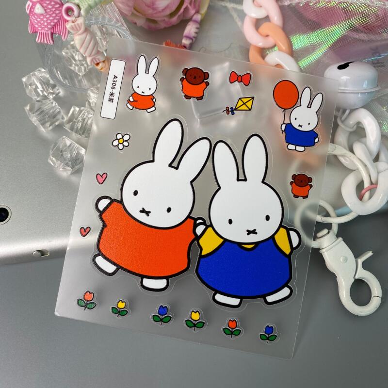 Мультяшные 3D-наклейки Миффи,  – обзор и цена Tablet Accessories 3D Print