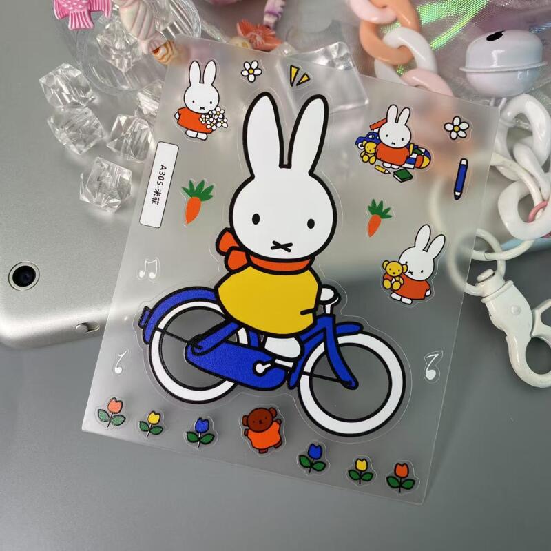 Мультяшные 3D-наклейки Миффи,  – обзор и цена Tablet Accessories 3D Print