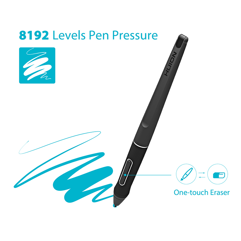 Перо HUION PW507 2 Express Key – обзор и цена Huion Tablet Accessories